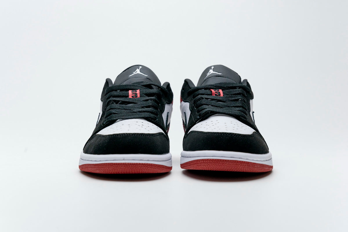 Jordan 1 Low Black Toe