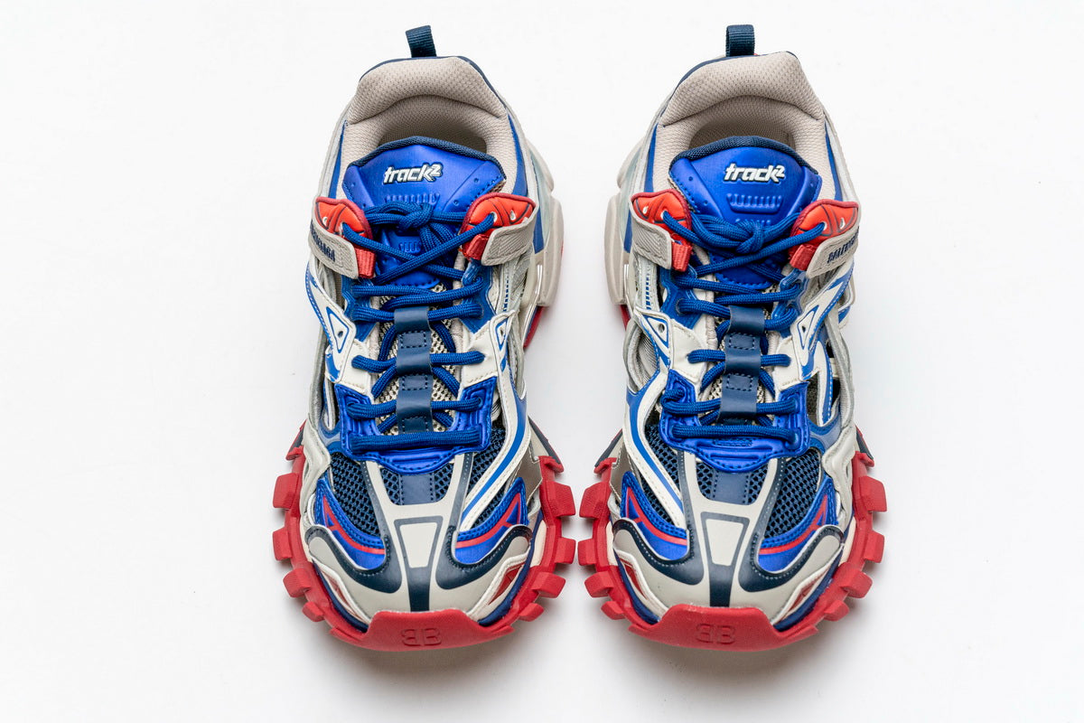 Balenciaga Track 2.0 Red Blue