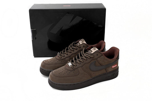 Nike Air Force x Supreme Brown