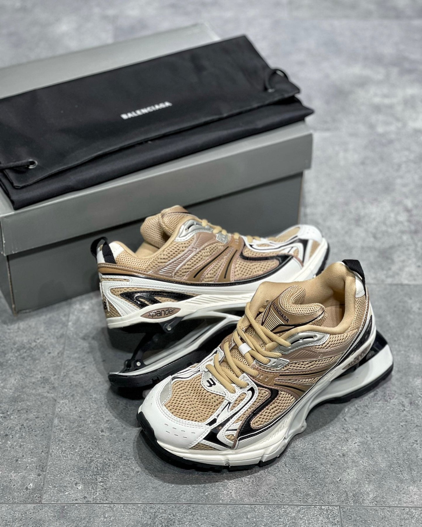 Balenciaga X-Pander Cream White