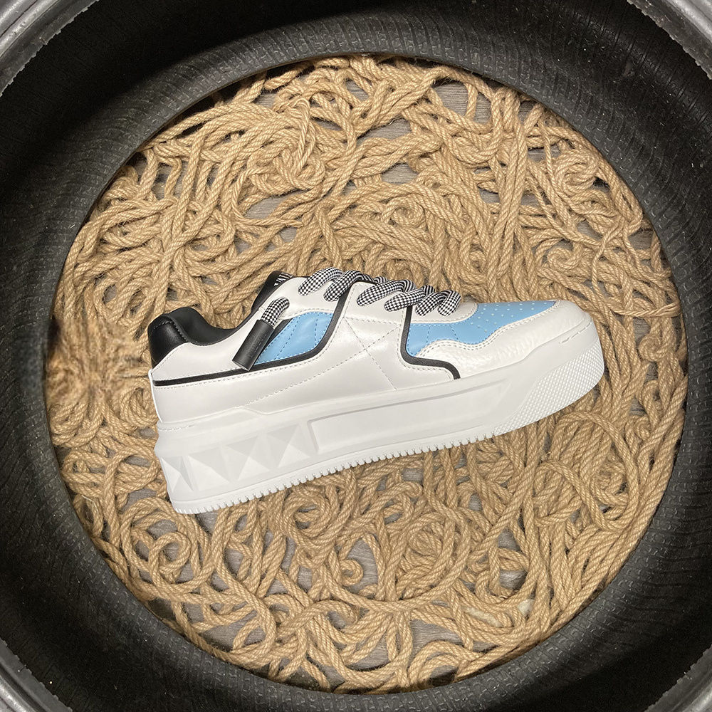Valentino One Stud White Baby Blue