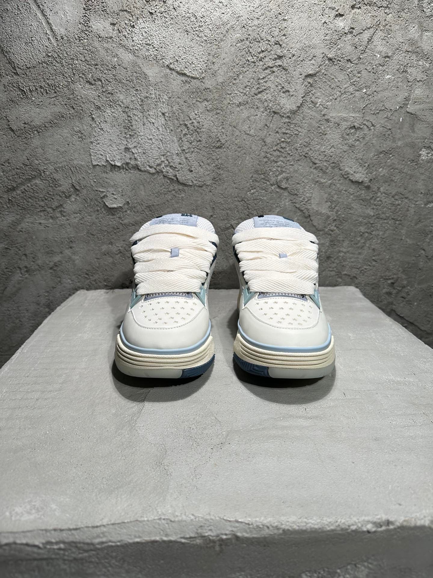 Amiri MA-1 White & Blue