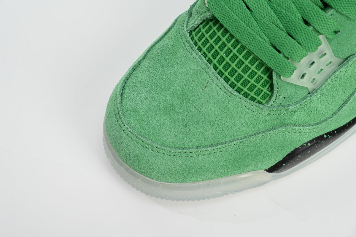 Jordan 4 Emerald Green Black