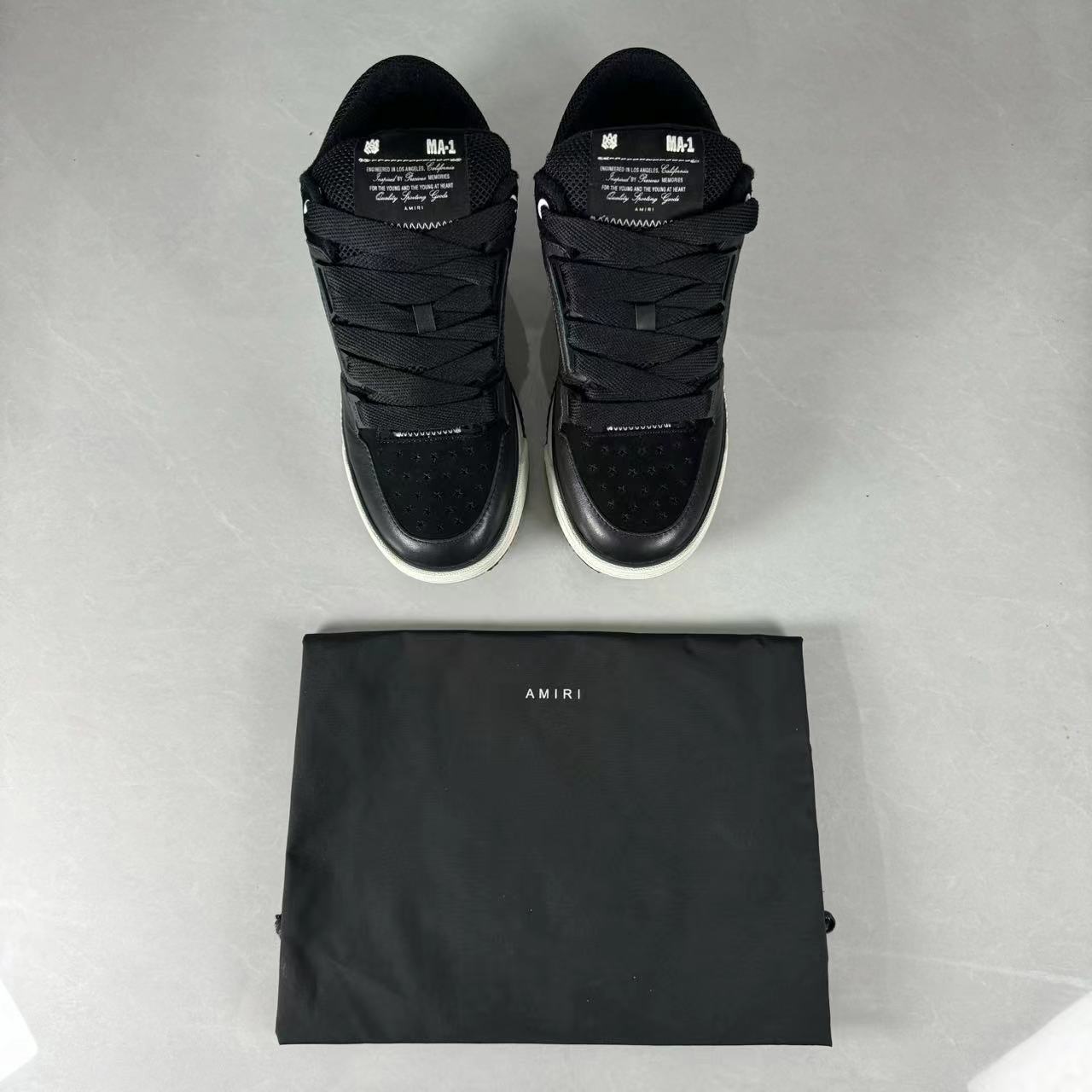 Amiri MA-1 Black & White Sole