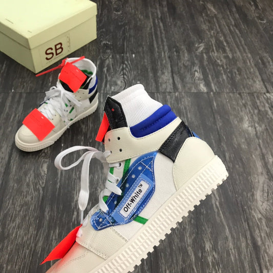 Off White Court 3.0 White Blue