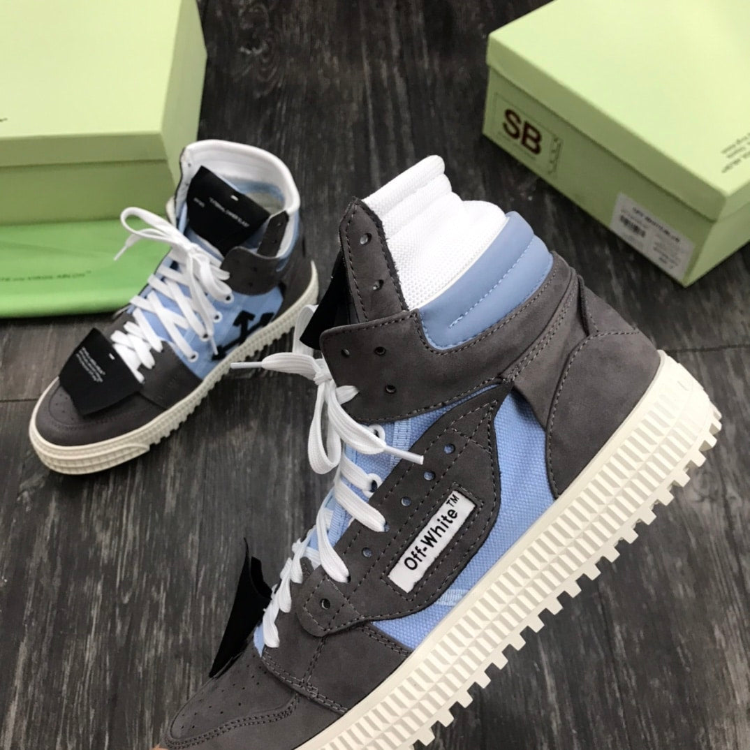 Off White Court 3.0 Blue Grey