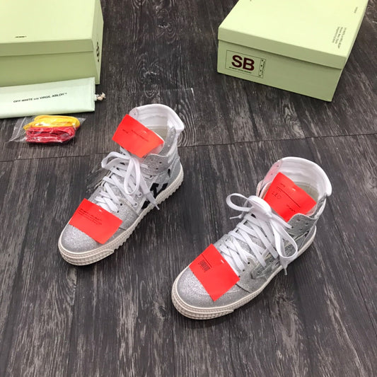 Off White Court 3.0 Glitter White