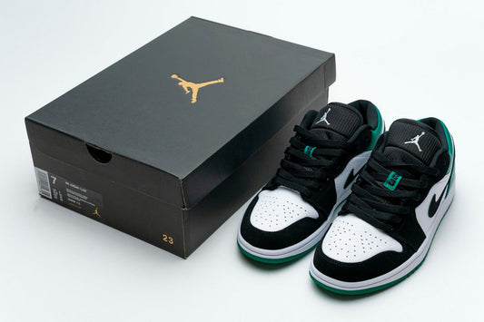 Jordan 1 Low Green & Black Toe
