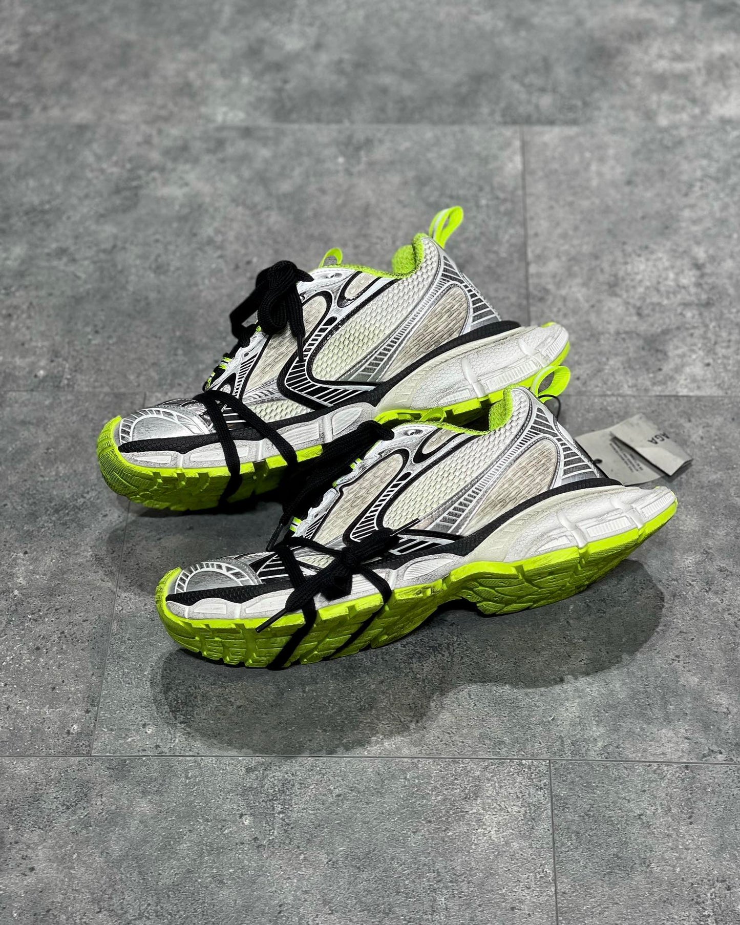 Balenciaga 3XL Lime Gray