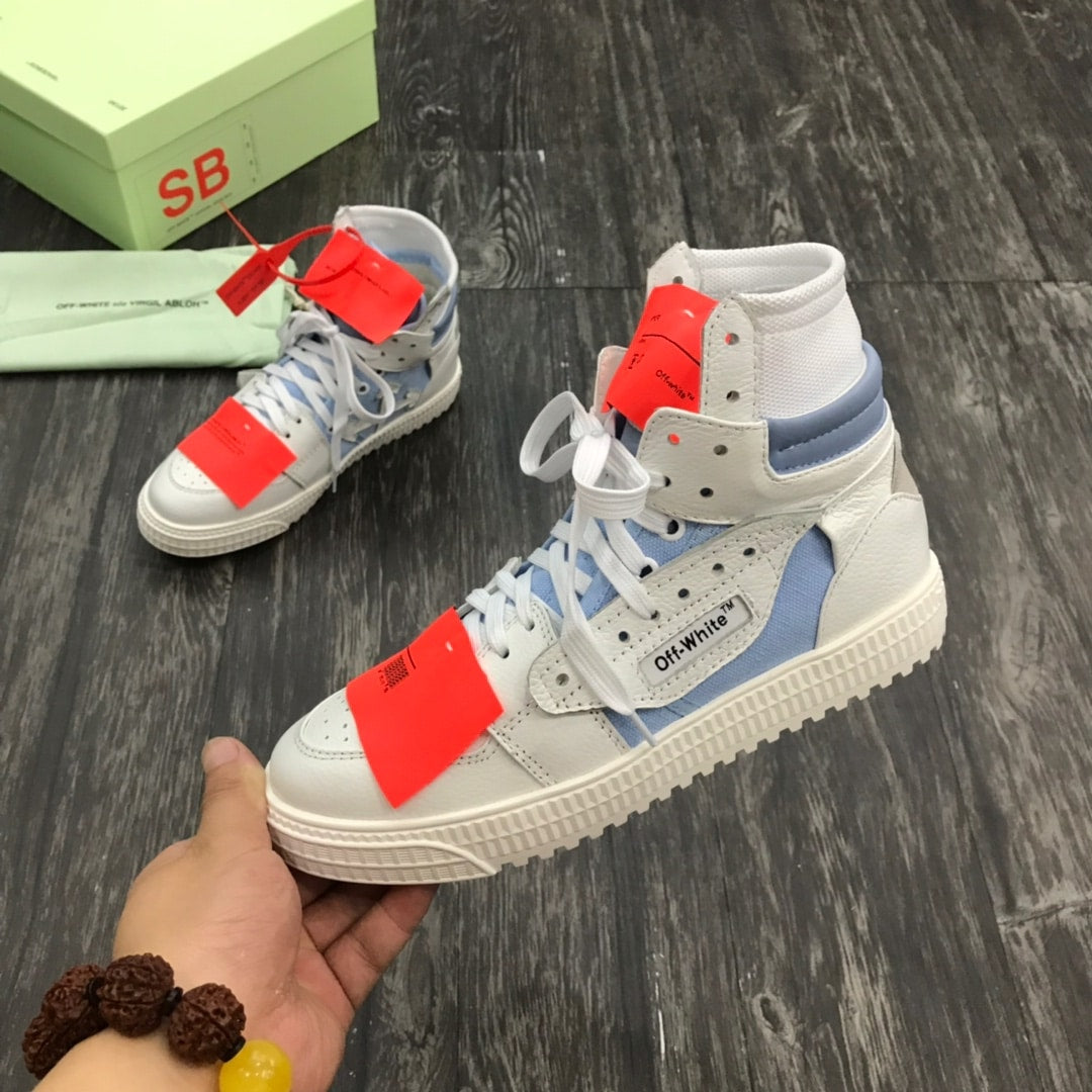 Off White Court 3.0 White Baby Blue