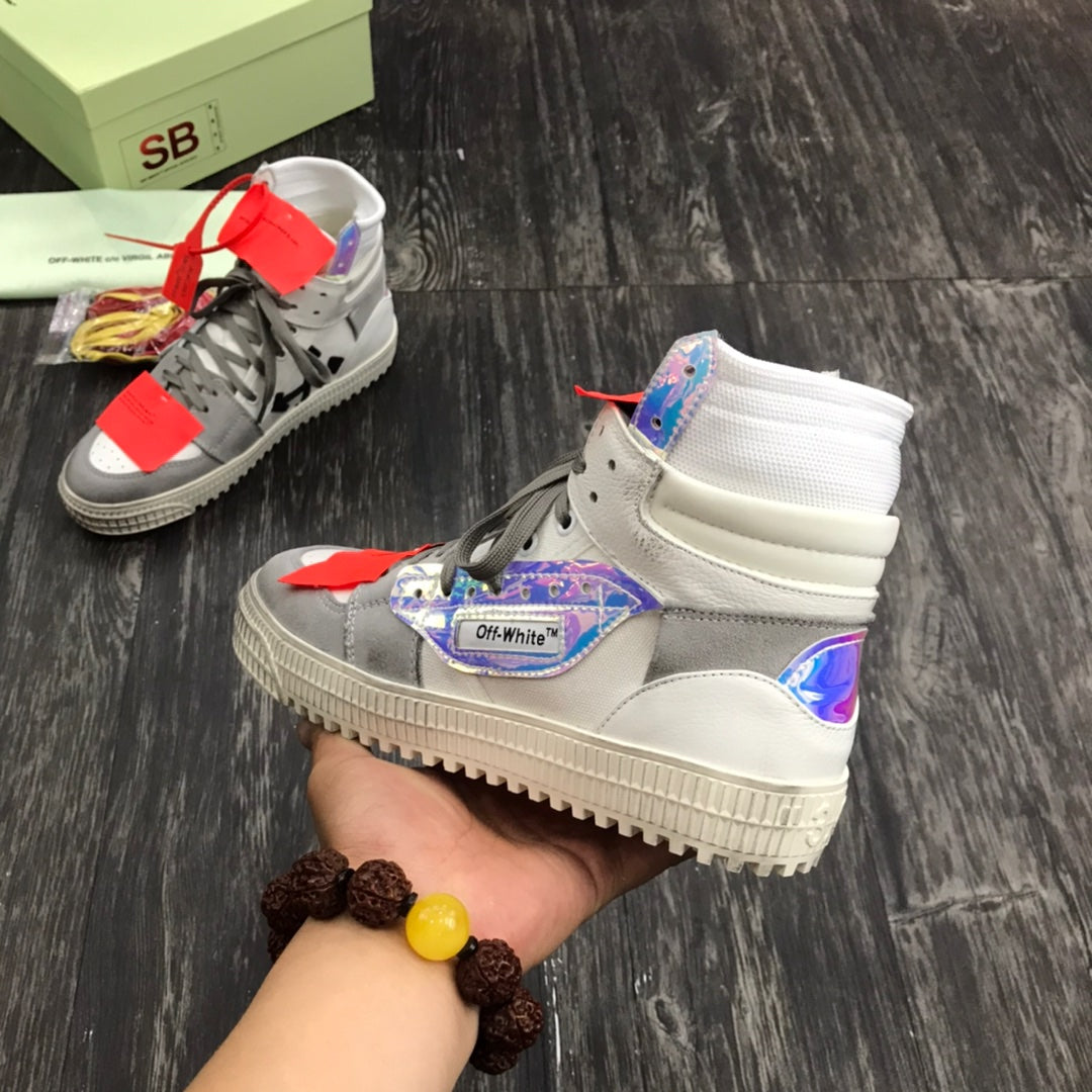 Off White Court 3.0 Grey Fade