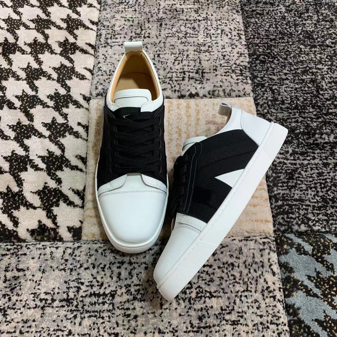 Christian Louboutin Black & White Low