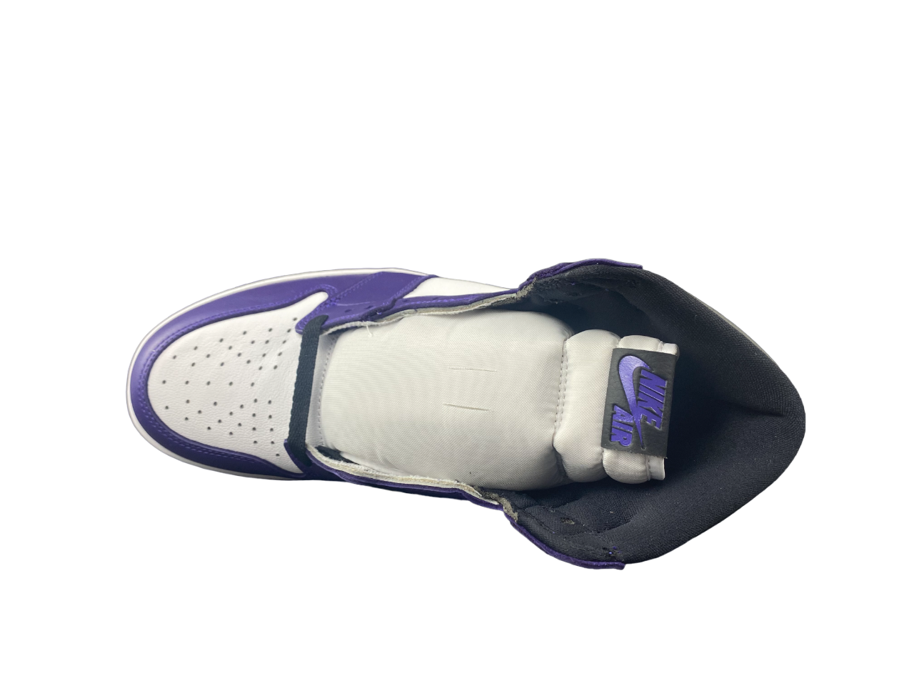 Jordan 1 Court Purple White