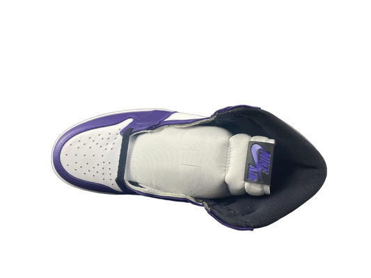 Jordan 1 Court Purple White