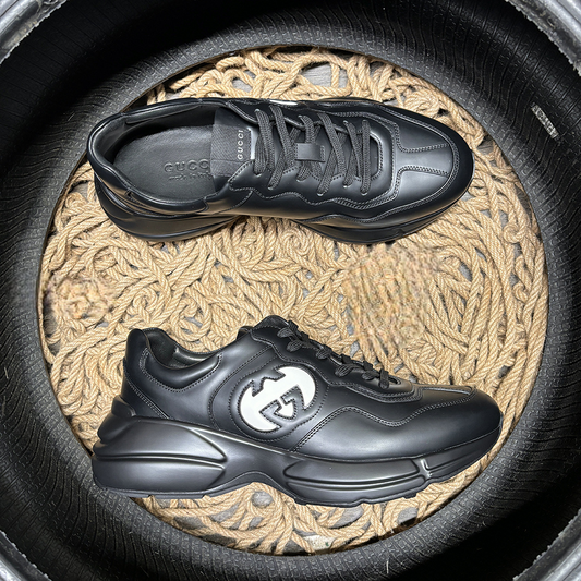Gucci Rython Interlocking Black