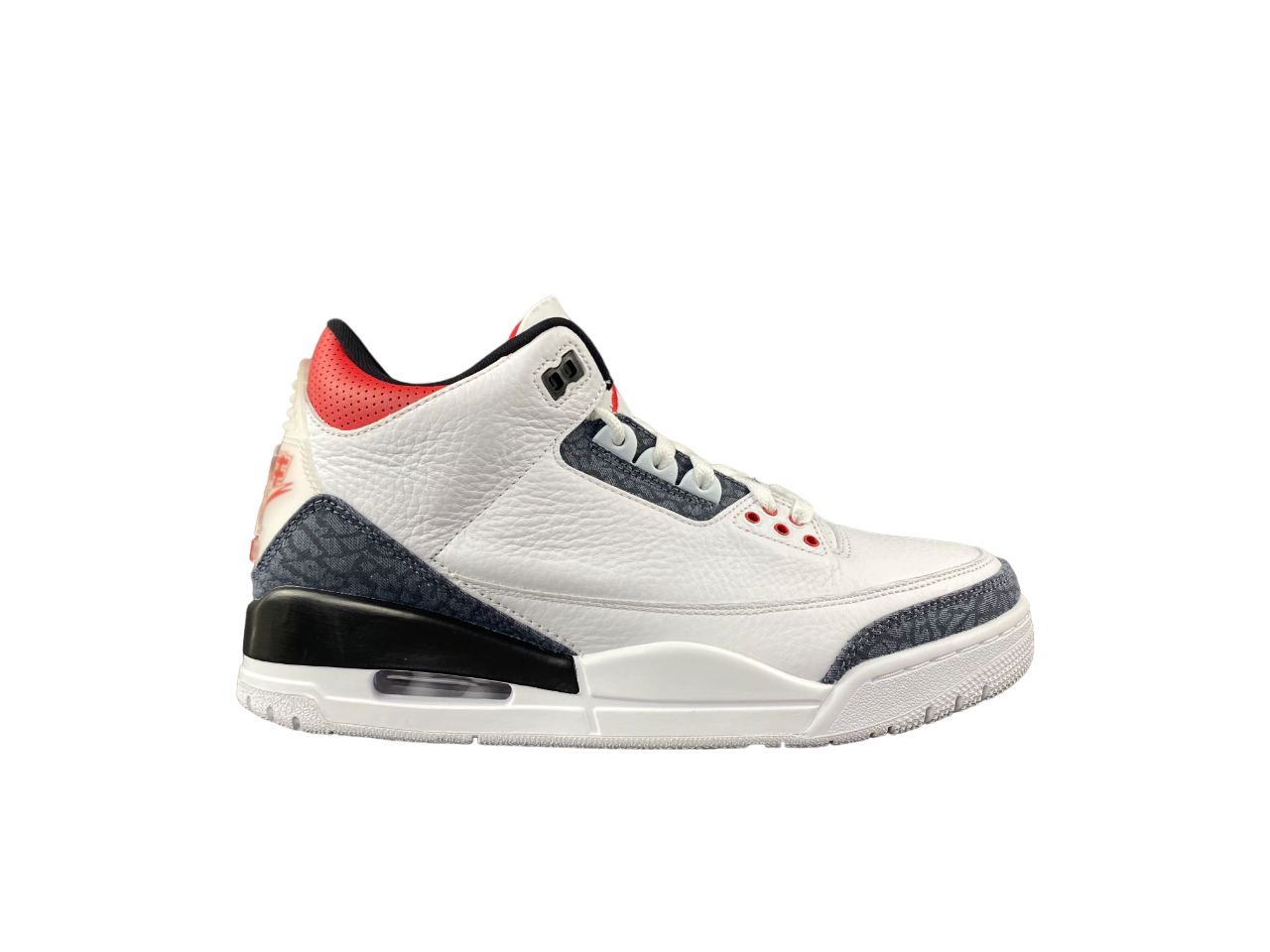 Jordan 3 Fire Red Denim