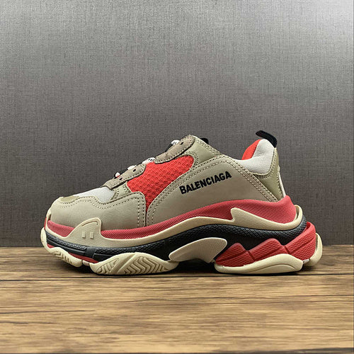 Balenciaga Triple-S Red Beige