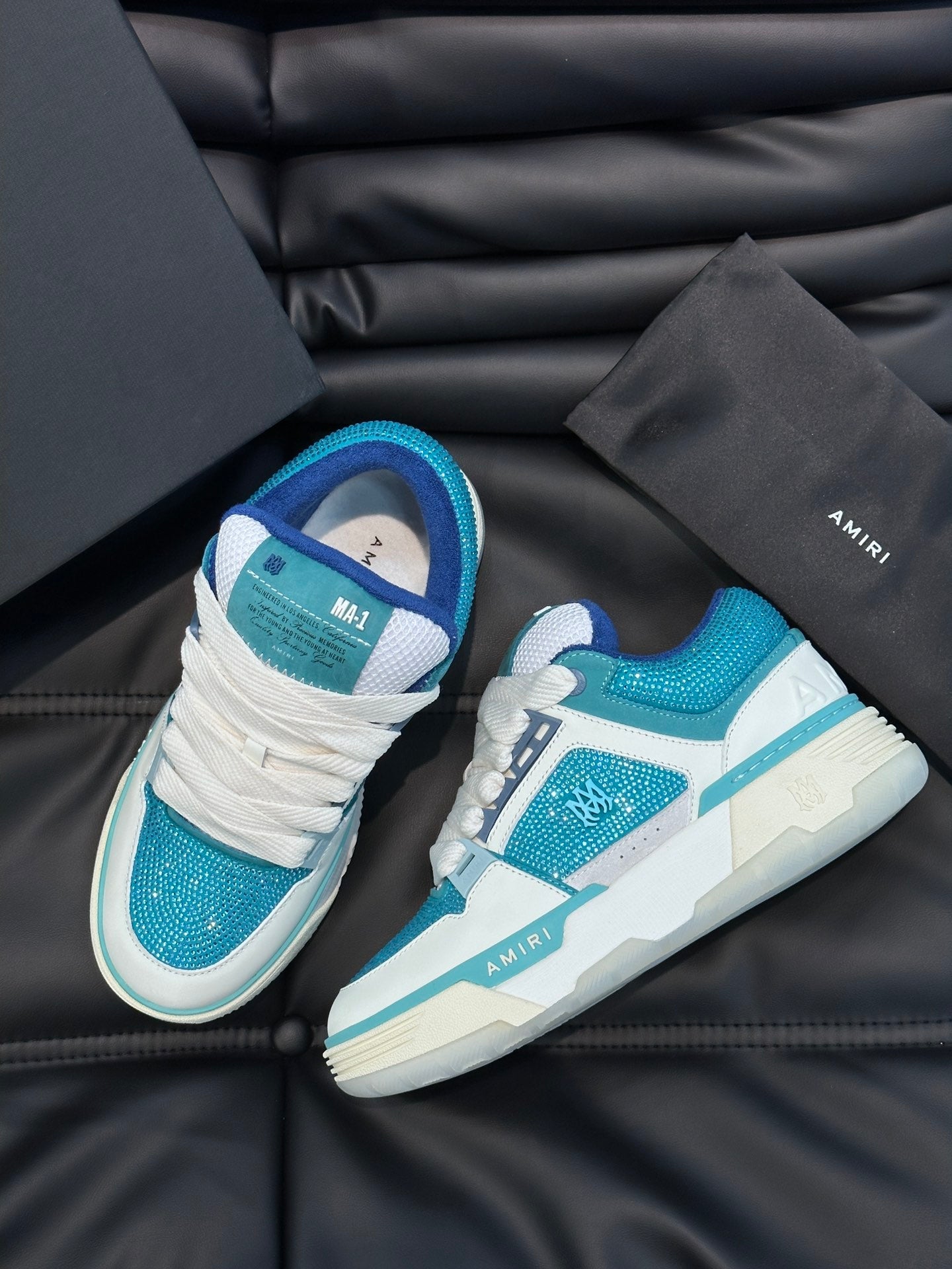 Amiri MA-1 Blue Diamond Custom – New Collection