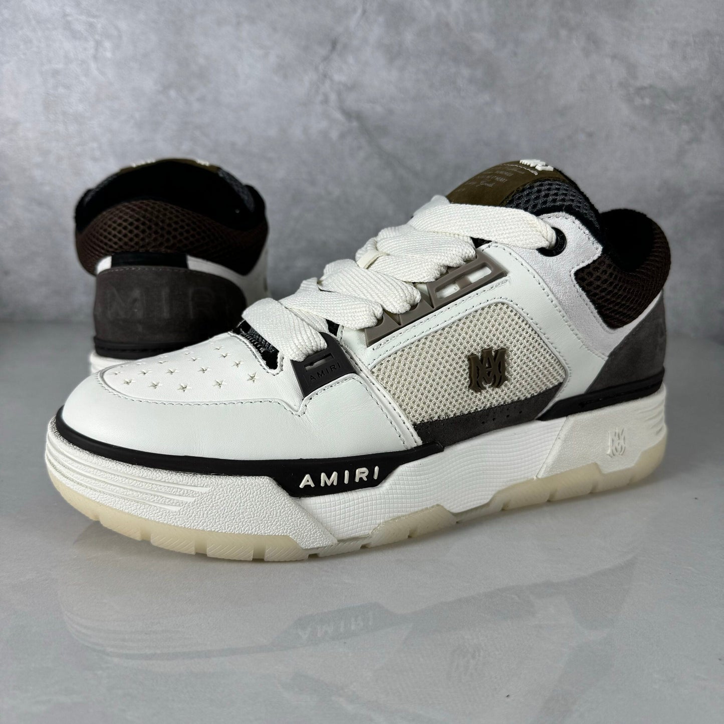Amiri MA-1 Brown & White