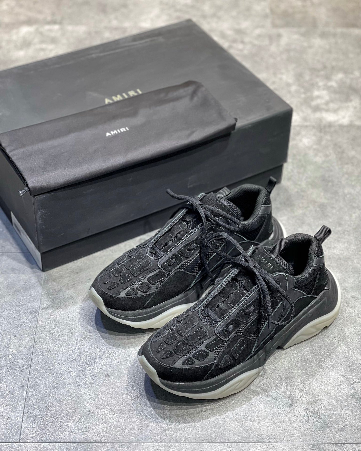 Amiri Skeleton Black