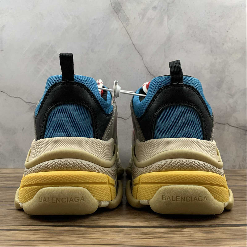 Balenciaga Triple-S Red Blue Beige
