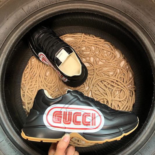 Gucci Rython Black Logo
