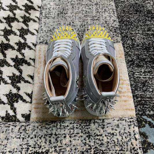 Christian Louboutin High Yellow Silver