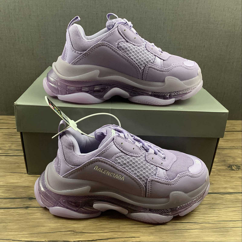Balenciaga Triple-S Light Purple Transparent Sole