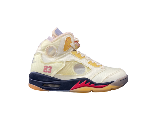 Jordan 5 Off White Sail