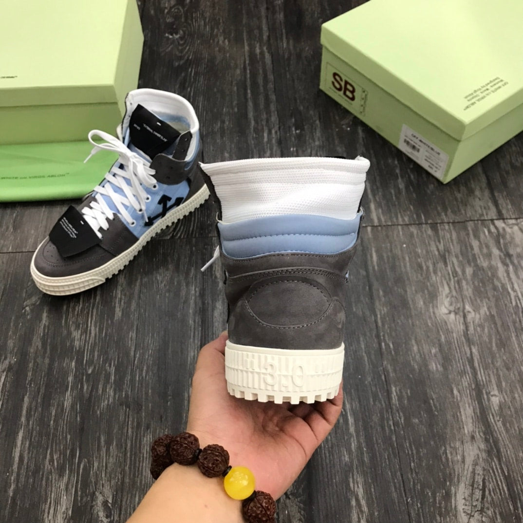 Off White Court 3.0 Blue Grey