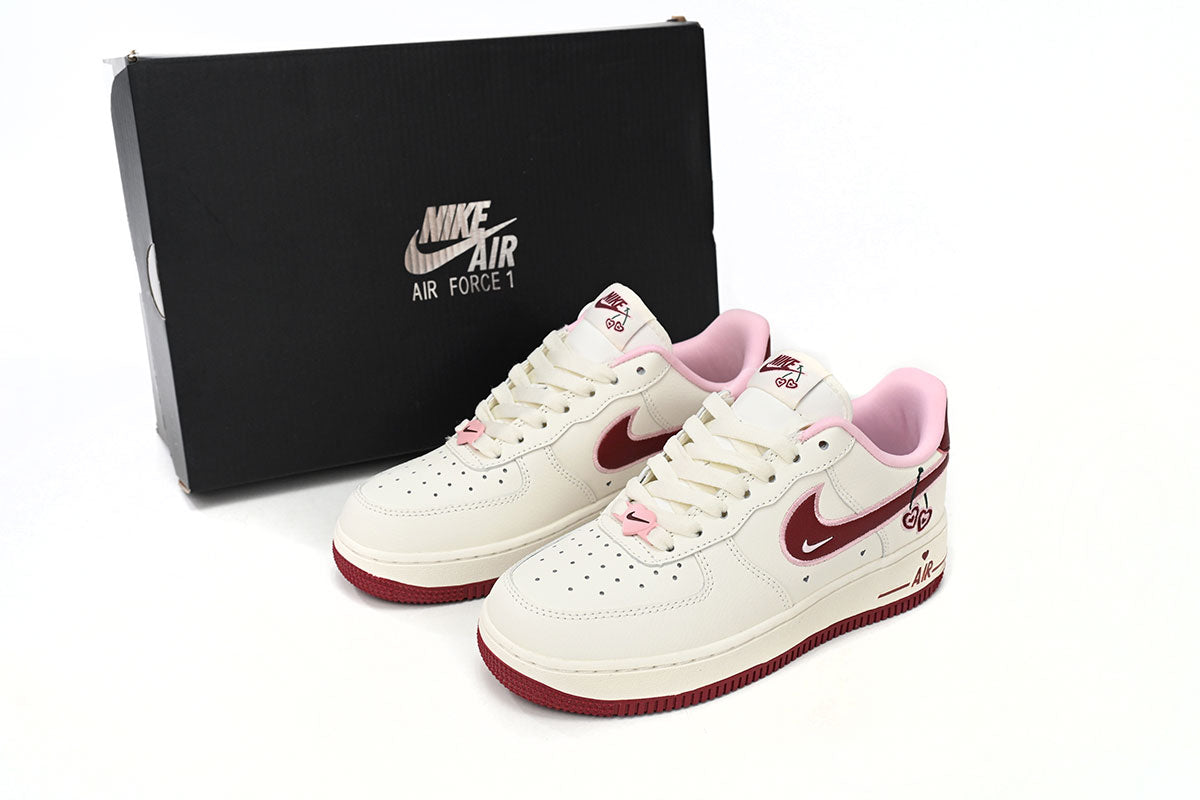CLOT x Nike Air Force Low Cherry
