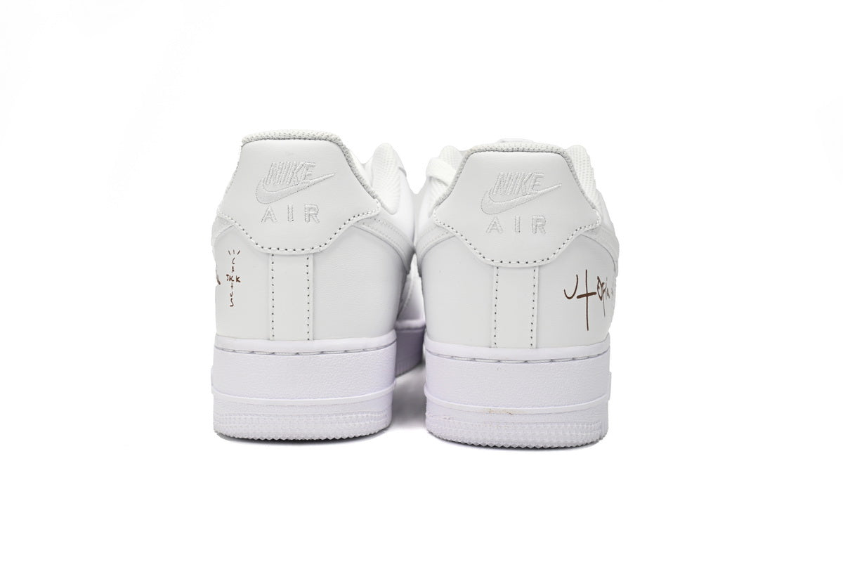 Nike Air Force Triple White Utopia Travis Scott