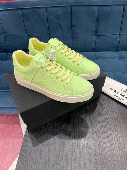 Balmain Casual Leather Green