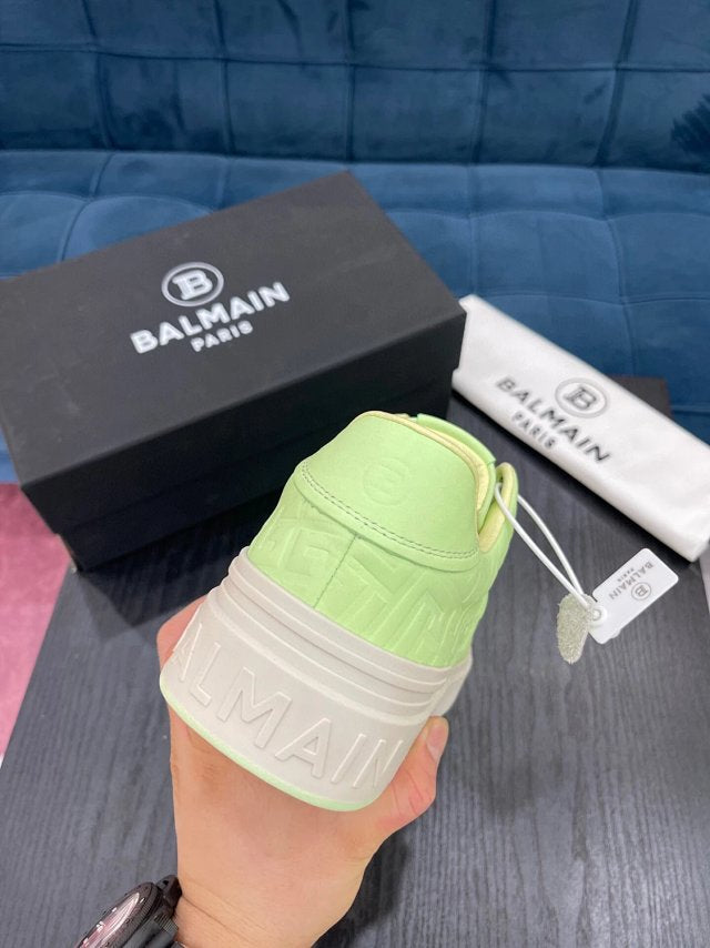 Balmain Casual Leather Green