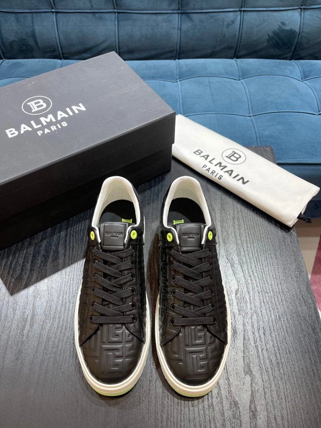 Balmain Casual Leather Black