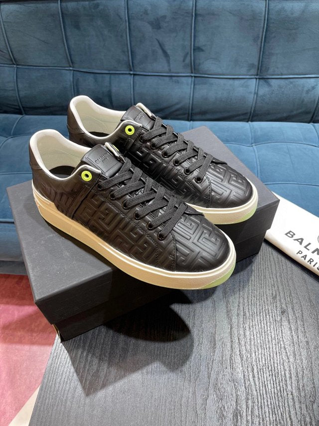 Balmain Casual Leather Black