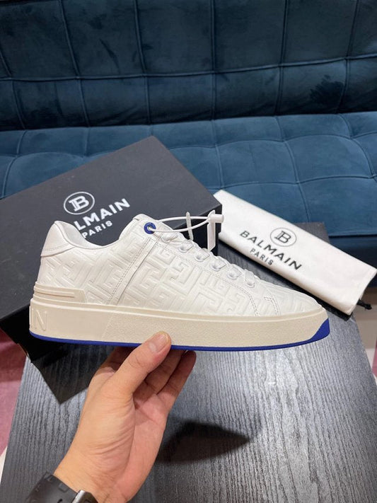 Balmain Casual Leather White