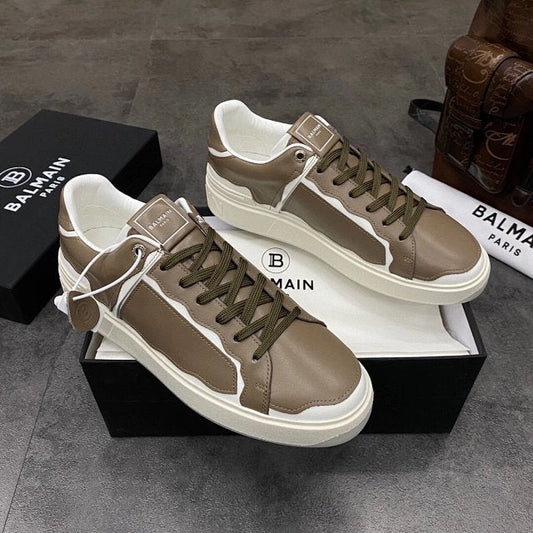 Balmain Casual Leather Brown