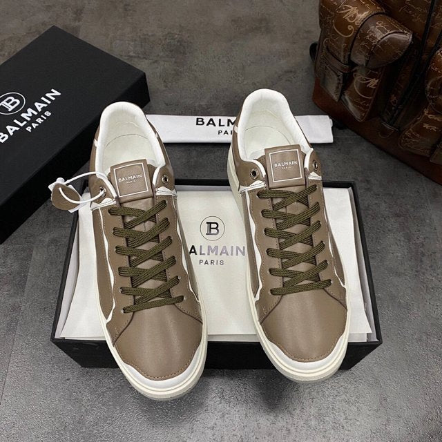 Balmain Casual Leather Brown