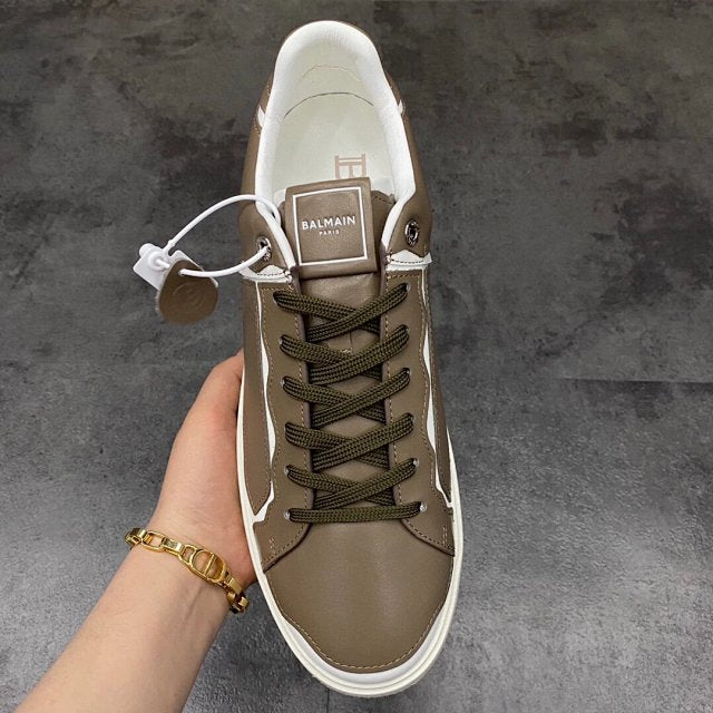 Balmain Casual Leather Brown