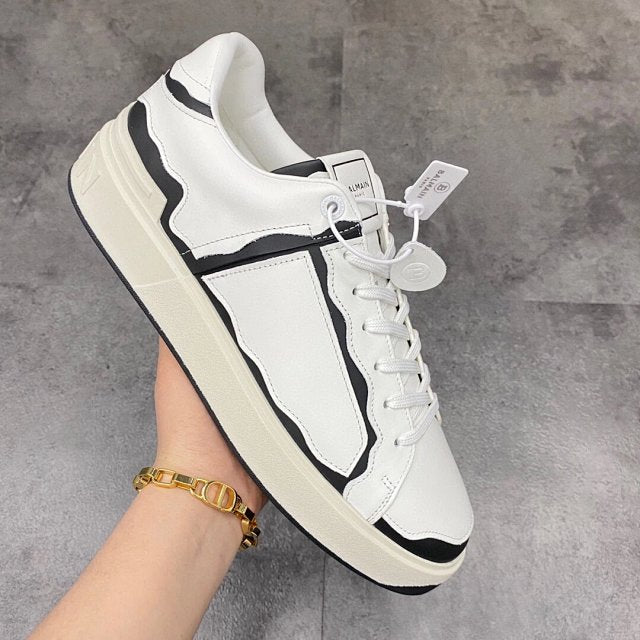 Balmain Casual Leather White