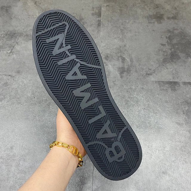 Balmain Casual Leather White