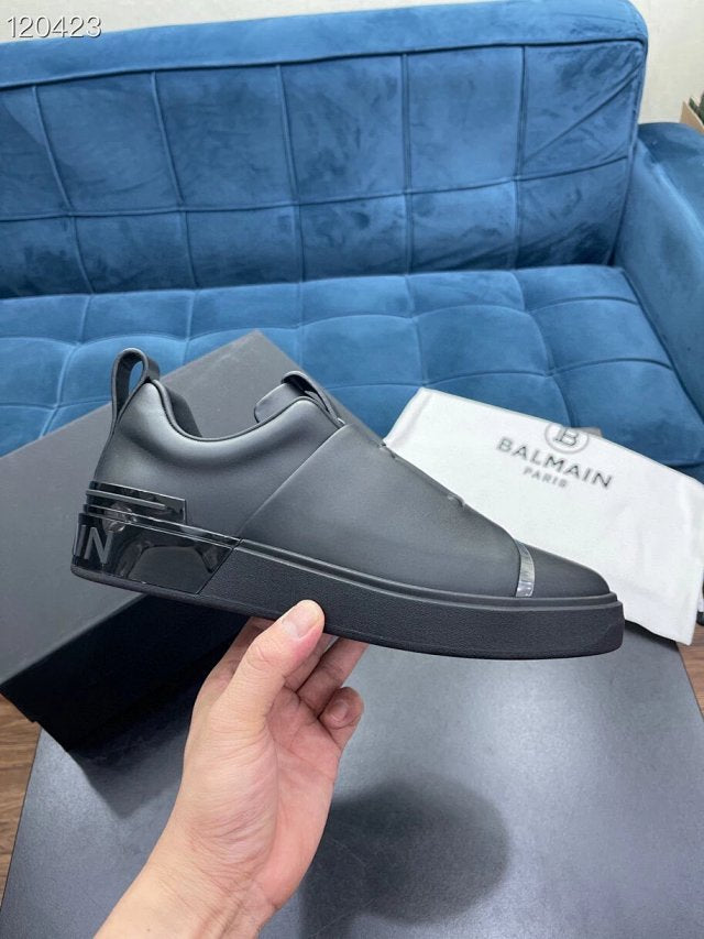 Balmain Casual Leather Full Black