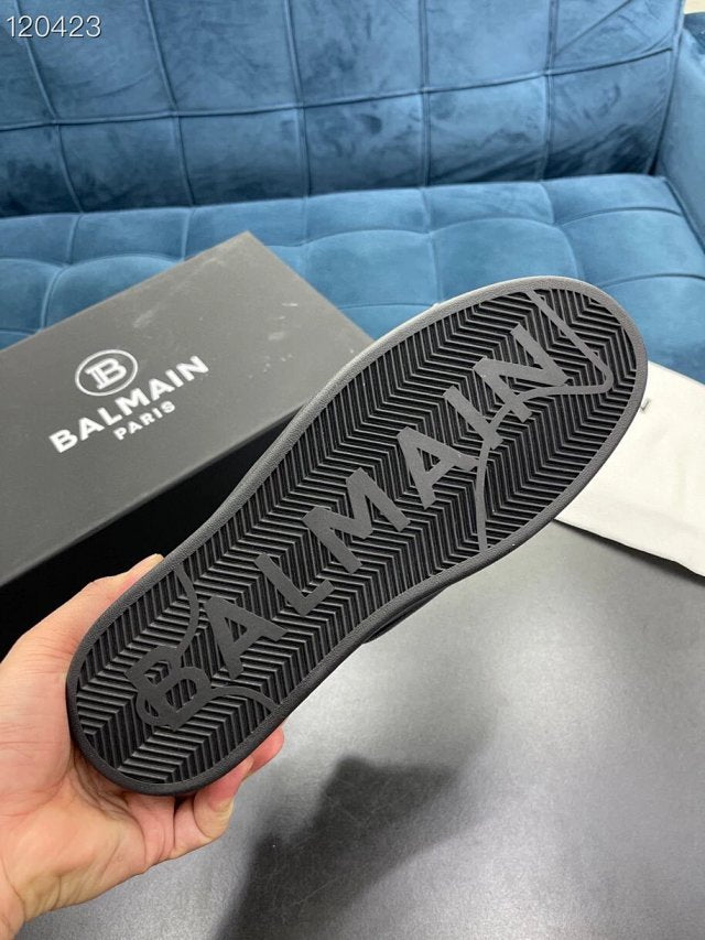 Balmain Casual Leather Full Black