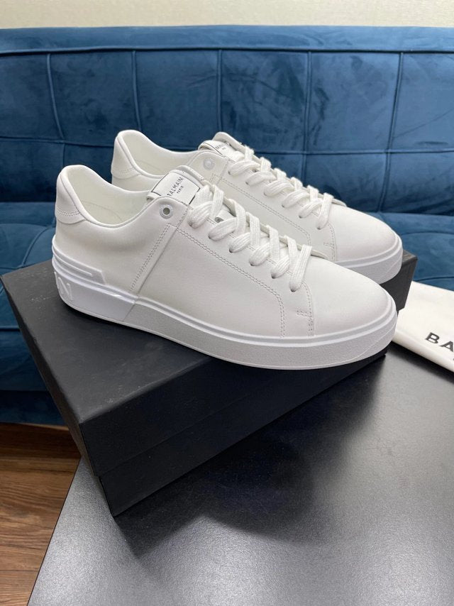 Balmain Casual Leather White