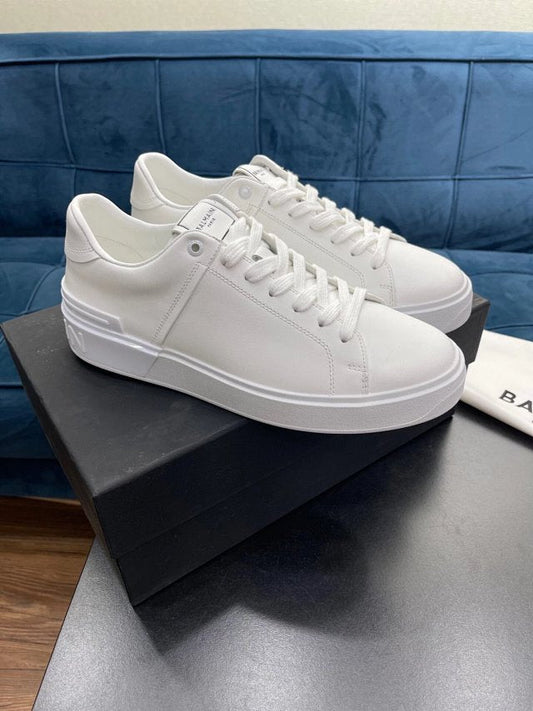 Balmain Casual Leather White