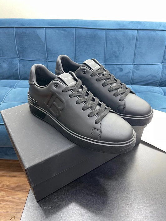 Balmain Casual Leather Full Black