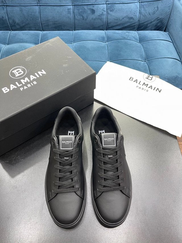 Balmain Casual Leather Full Black