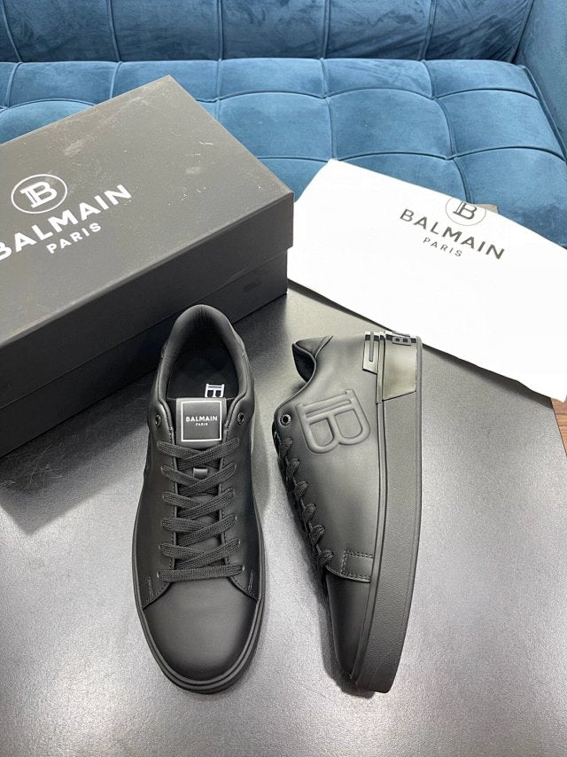 Balmain Casual Leather Full Black