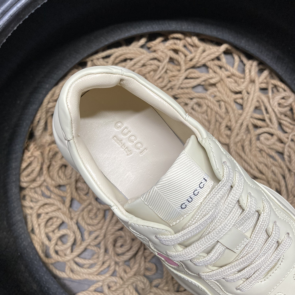 Gucci Rython Interlocking White Pink